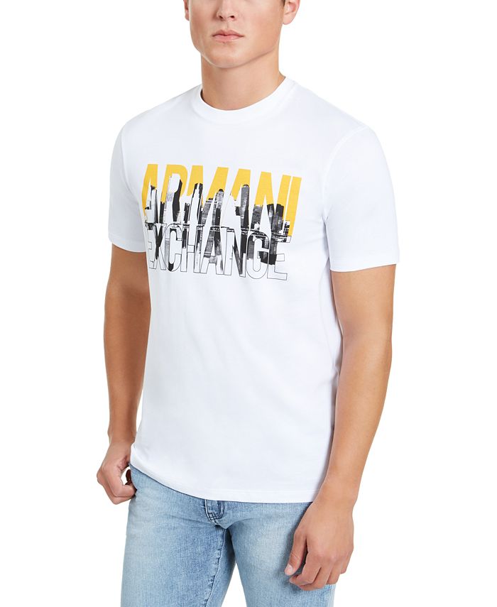 A|X Armani Exchange Men's City Logo T-Shirt, Created for Macy's - Macy's