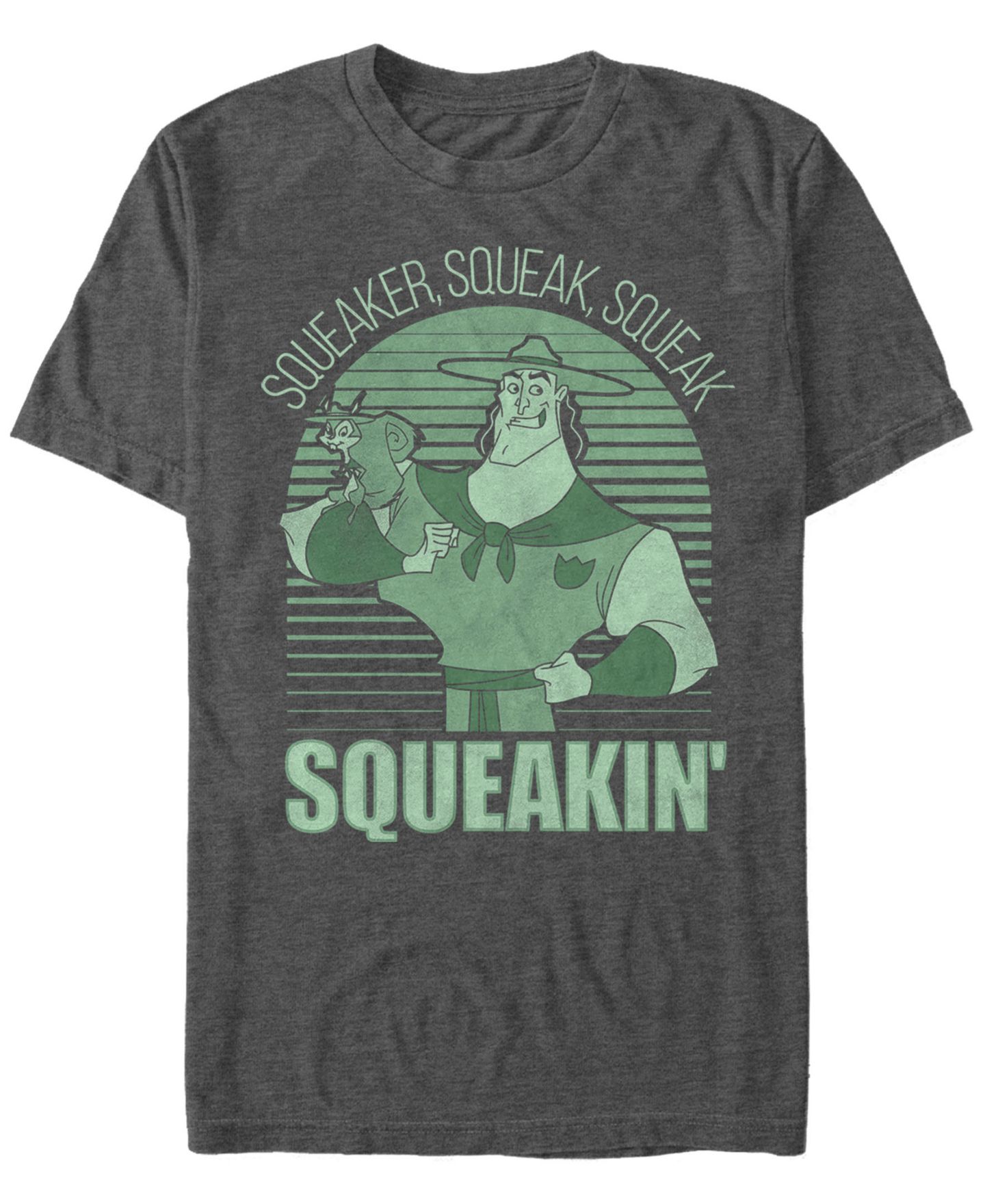 Мужская футболка Fifth Sun Disney Emperor's New Groove Squirrel Whisperer Short Sleeve, цвет: Угольный — фото 1