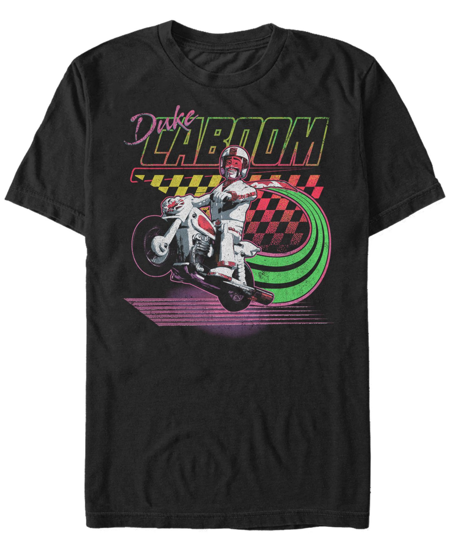 Мужская футболка Fifth Sun Disney Pixar Toy Story 4 Duke Caboom Short Sleeve, цвет: Чёрный — фото 1