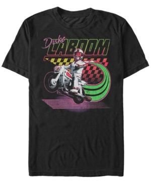 Disney Pixar Men's Toy Story 4 Duke Caboom Short Sleeve T-Shirt