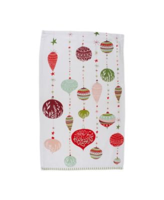 Assorted X-mas Trimmings Printed Dishtowel Set