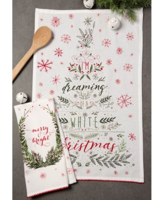 Assorted Noel Printed Dishtowel Set