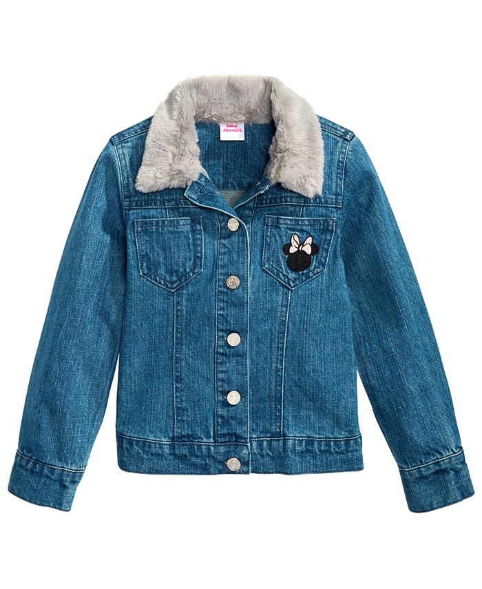 Minnie mouse jean jacket toddlers sales