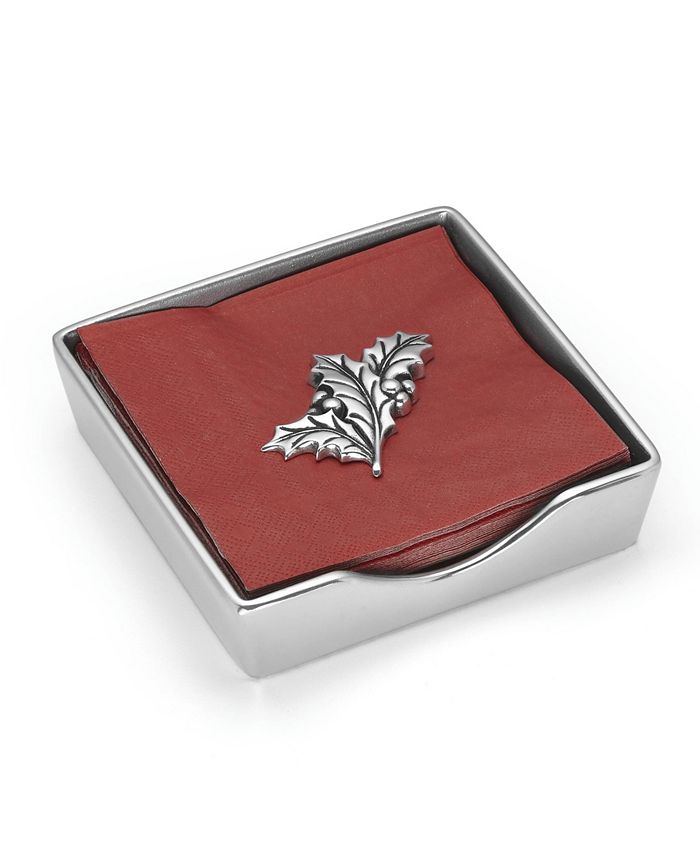Lenox Holiday Napkin Box with Weight Macy's