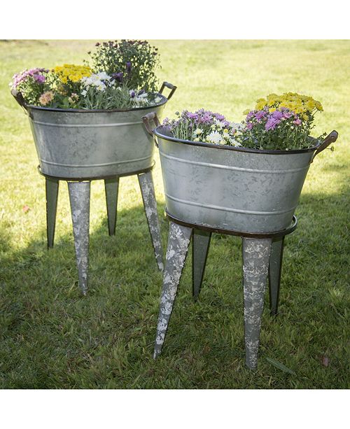 Vip Home Garden Vip Home International 2 Piece Antique And Metal