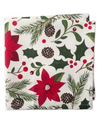 Woodland Christmas Napkin , Set of 6