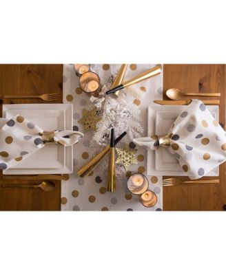 Metallic Confetti Table Runner