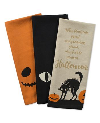  DII Fall Kitchen Towels for Kitchen Decorative Cotton Dish Towel  Set, 18x28, Pumpkin Farm, 2 Count : Everything Else