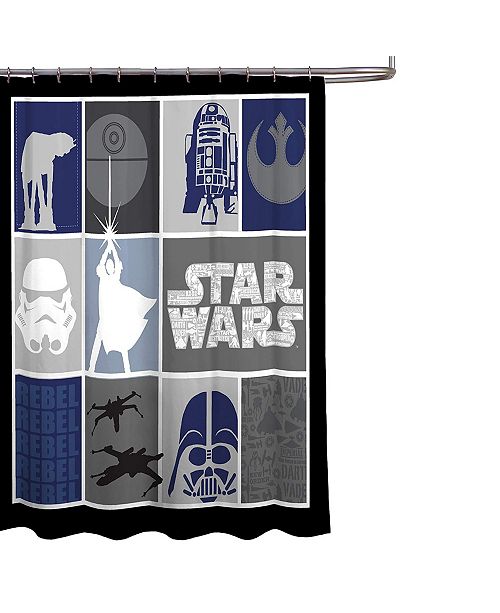 Star Wars Classic Shower Curtain Reviews Shower Curtains Bed