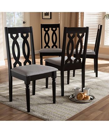 Furniture - Cherese Dining Chair, Quick Ship (Set of 4)