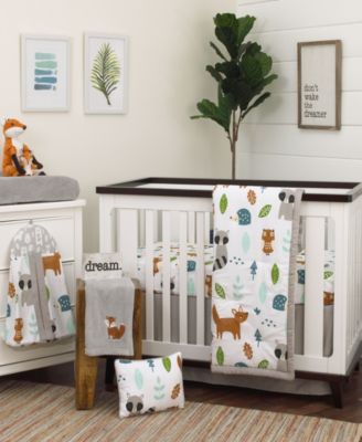 Nojo Woodland Friends 8 Piece Crib Bedding Set Macy s