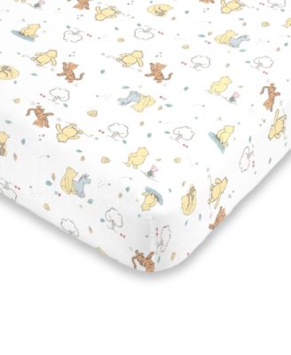 pooh bed sheet