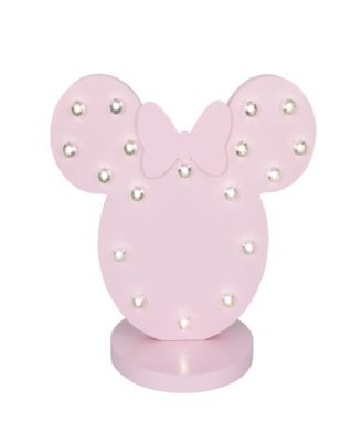 Disney - Minnie Mouse Standing Marquee Lighted Room Decor with 3D Bow