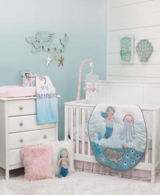 Sugar Reef Mermaid Nursery Bedding Decor Collection Bedding