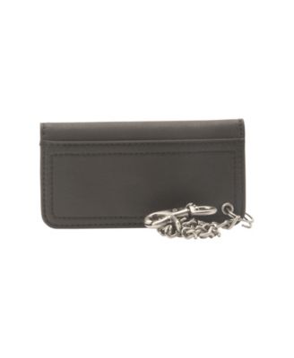 Men's Fabric Trucker Wallet with Chain