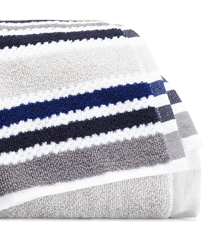 Nautica Jules Grey 3-Pc. Towel Set - Macy's