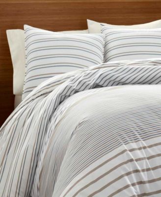 Cooper Stripe Duvet Cover Set, Twin