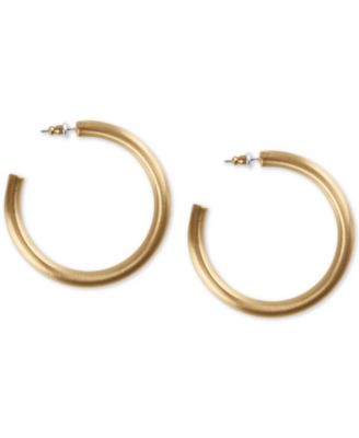 lucky brand gold hoop earrings