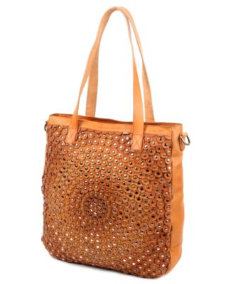 Stellar Stud Leather Tote Bag