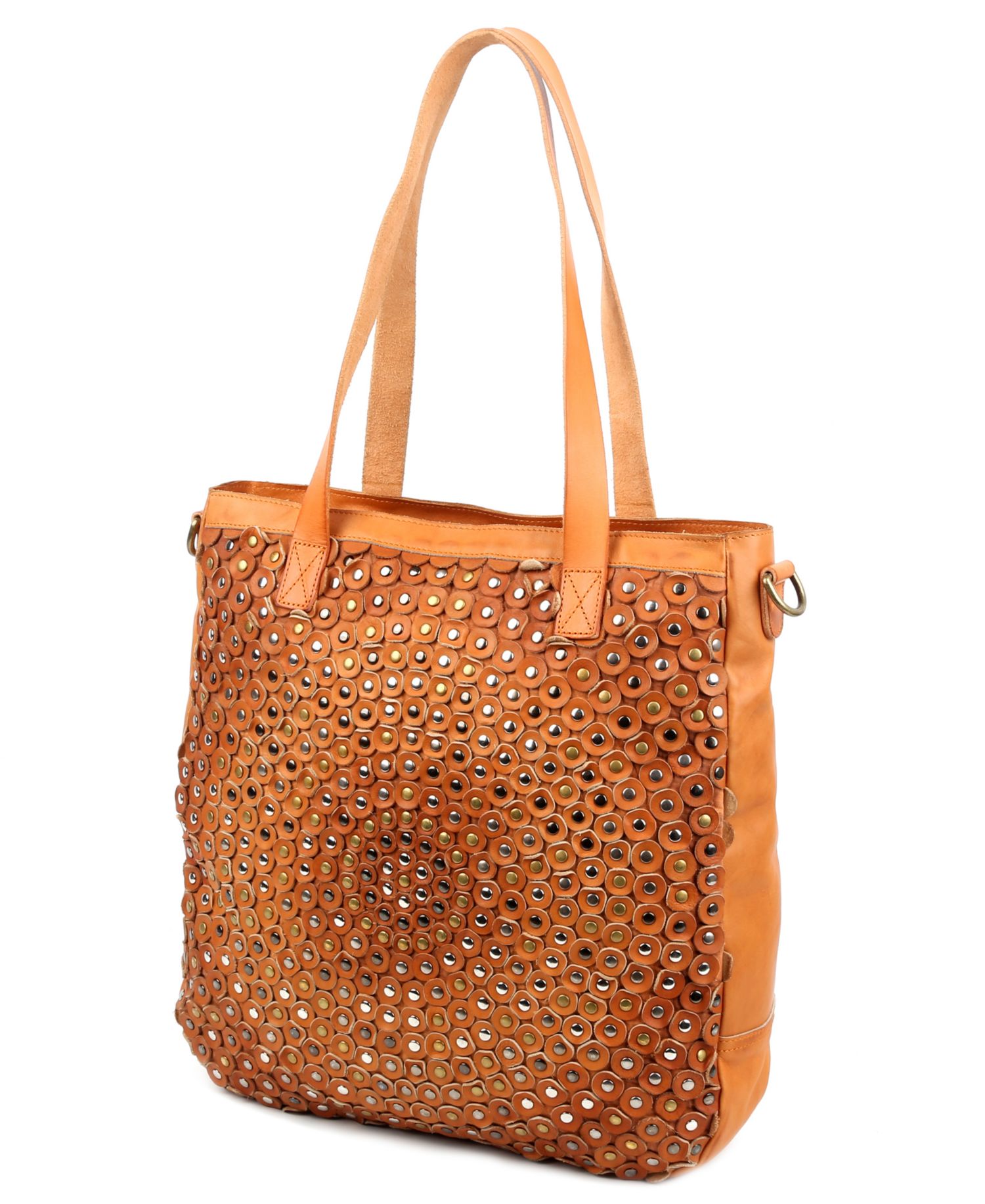 Stellar Stud Leather Tote Bag