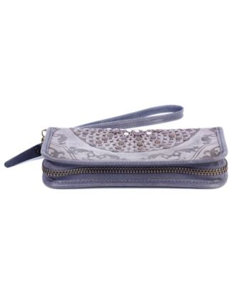 Mola Leather Clutch