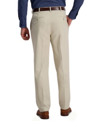 Men's Iron Free Premium Khaki Classic-Fit Pleated Pant