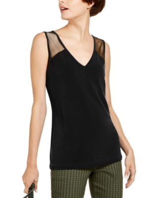 macy's inc sleeveless tops