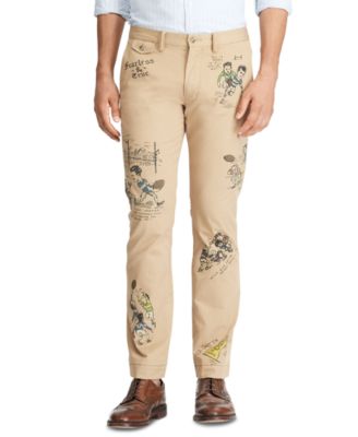 ralph lauren side zip pants