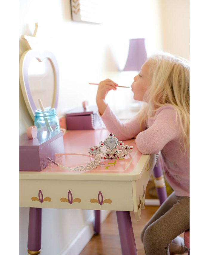 Wildkin princess vanity shop table & chair set