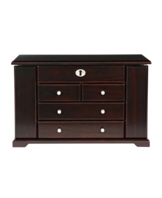 Mele Co. Ellington Wooden Jewelry Box