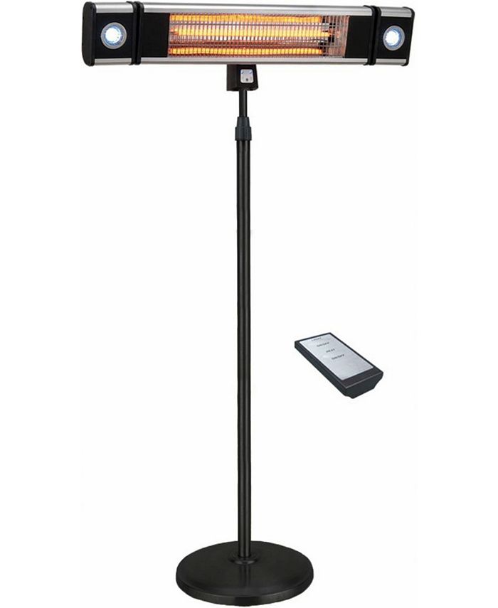 EnerG+ Infrared Electric Outdoor Heater Freestanding with LED and