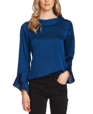 vince camuto ruffle sleeve top