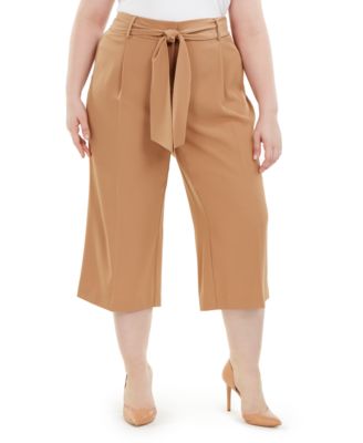 macy's alfani plus size pants