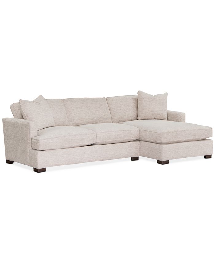 Furniture CLOSEOUT! Juliam 2Pc. Fabric Sofa with Chaise, Created for