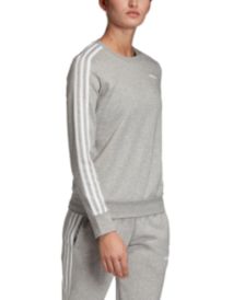 Women's Essentials 3-Stripe Fleece Sweatshirt