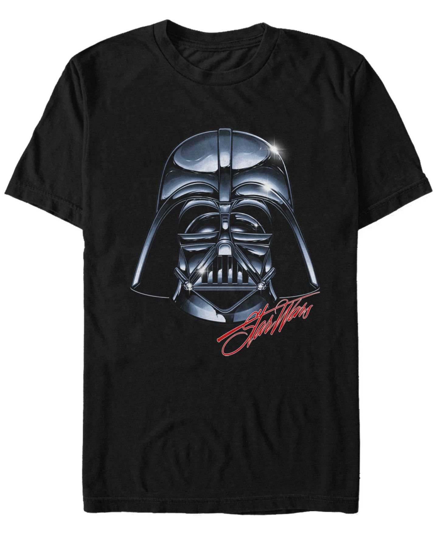 Мужская футболка Fifth Sun Star Wars Classic Darth Vader Shiny Helmet Short Sleeve, цвет: Чёрный — фото 1