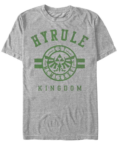 Nintendo Men S Legend Of Zelda Hyrule Kingdom Short Sleeve T Shirt