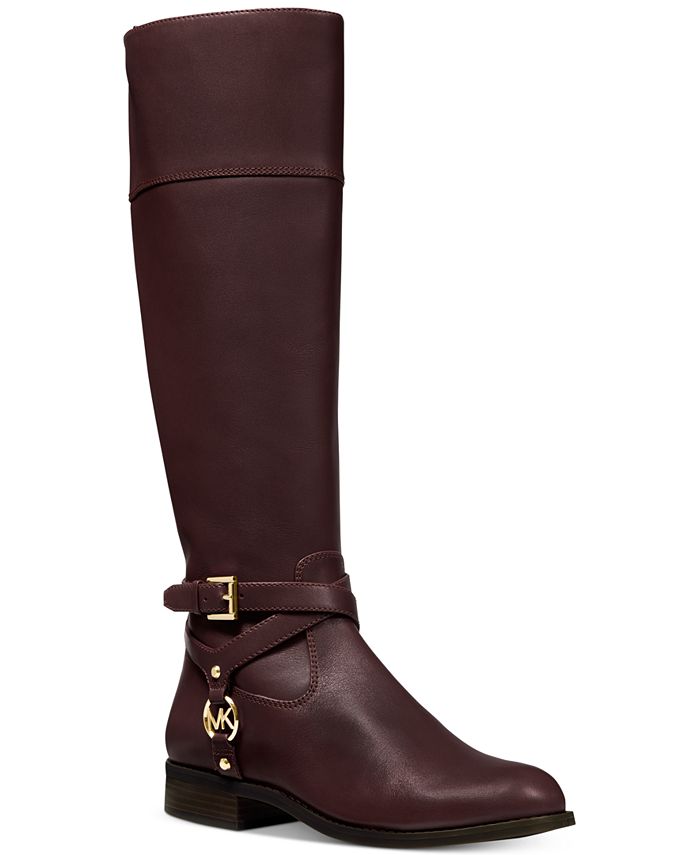 michael kors preston studded boots