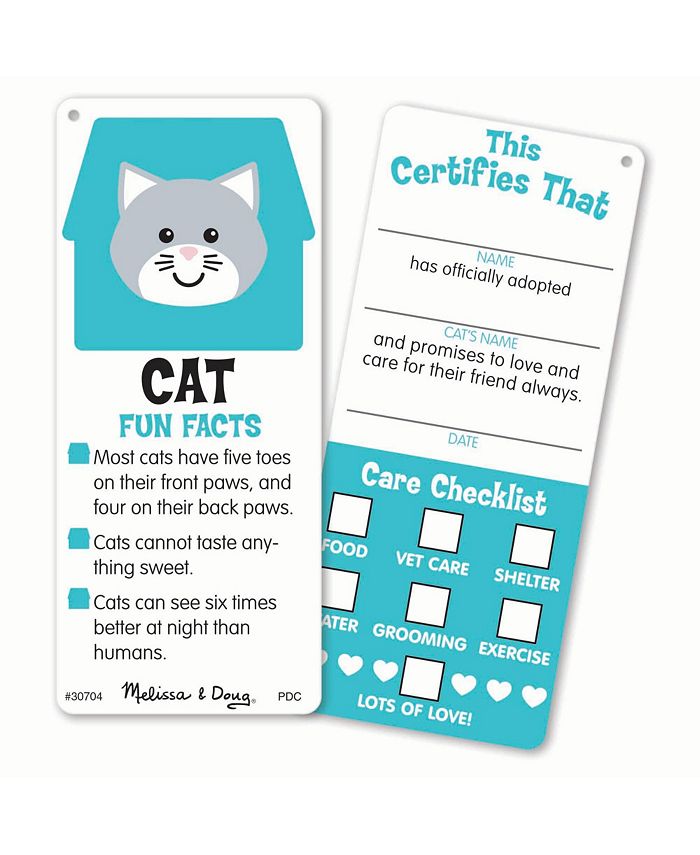 melissa & doug cuddle cat