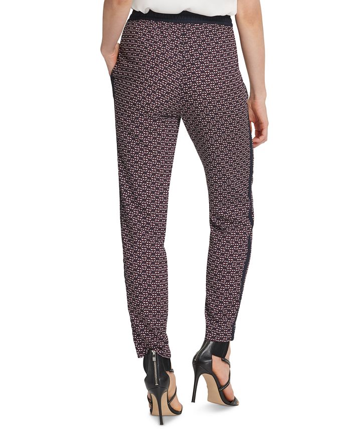 printed pull on pants
