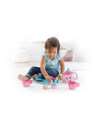 fisher price laugh and learn sweet manners tea set