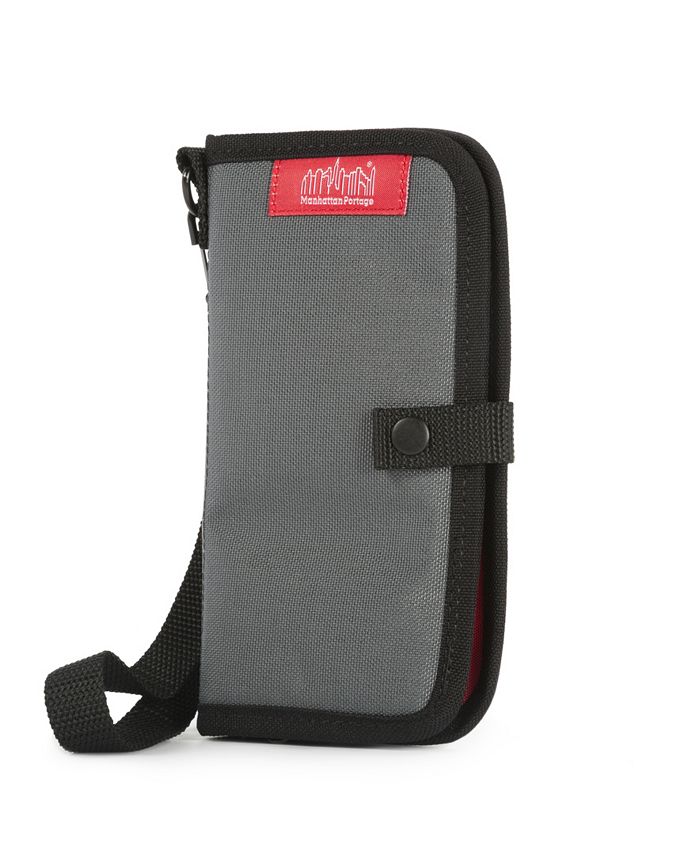 Waxed Nylon Continental Wallet – Slim, Water-Resistant Wallet With 13 Pockets & Zippered Compartments - View #9