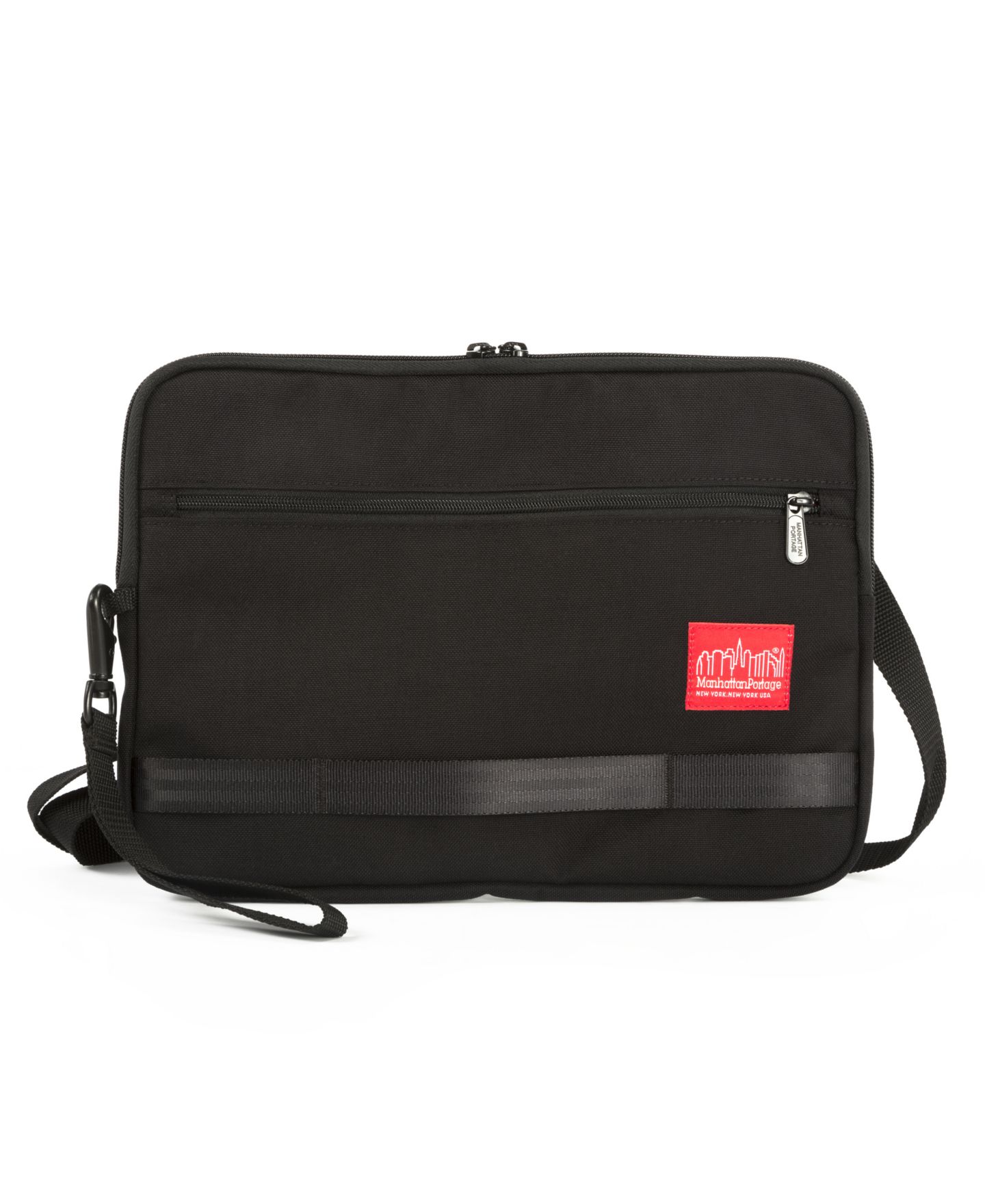 Женская сумка Manhattan Portage Large Henry Portfolio Case, цвет: Чёрный — фото 5