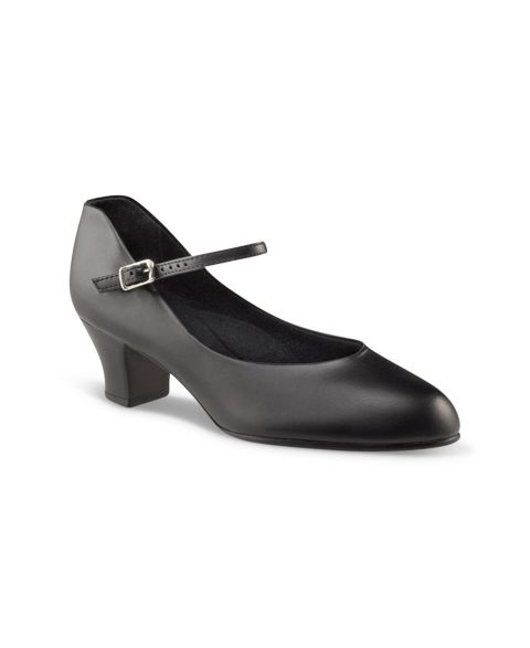 Обувь Capezio Jr. Footlight Character Shoe для девочек, цвет: Чёрный