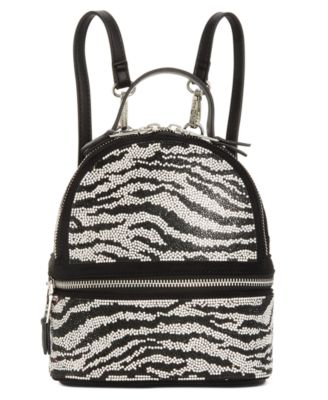 steve madden silver backpack