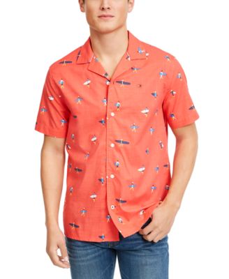 tommy hilfiger tropical shirt