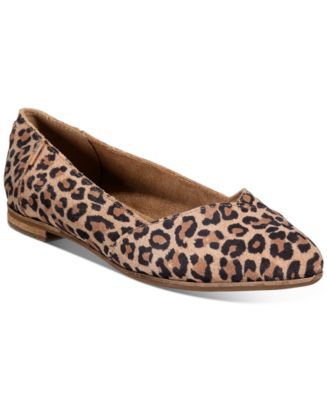 toms julie flats leopard