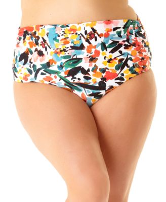 anne cole high waist swim bottom