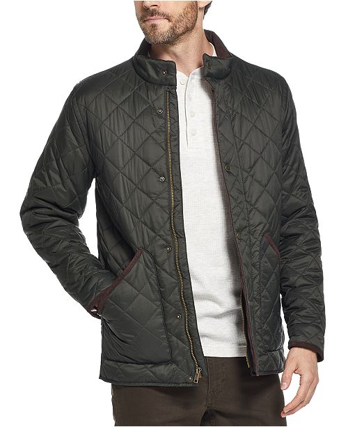 Weatherproof Vintage Men S Diamond Quilted Jacket Created For