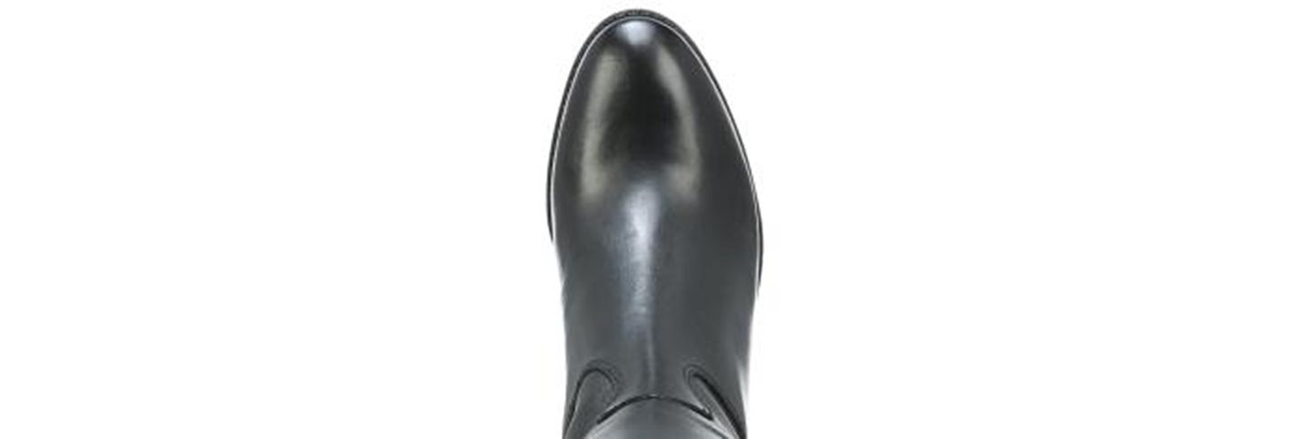 Женские ботинки Sam Edelman Penny Knee-High Riding Boots, Regular & Wide Calf, цвет: Чёрный кожаный — фото 4